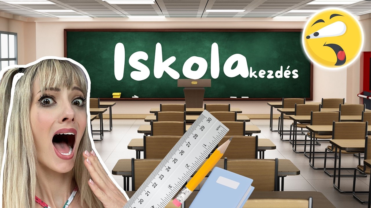 ISKOLA😎 bevásárlás! és méééég...