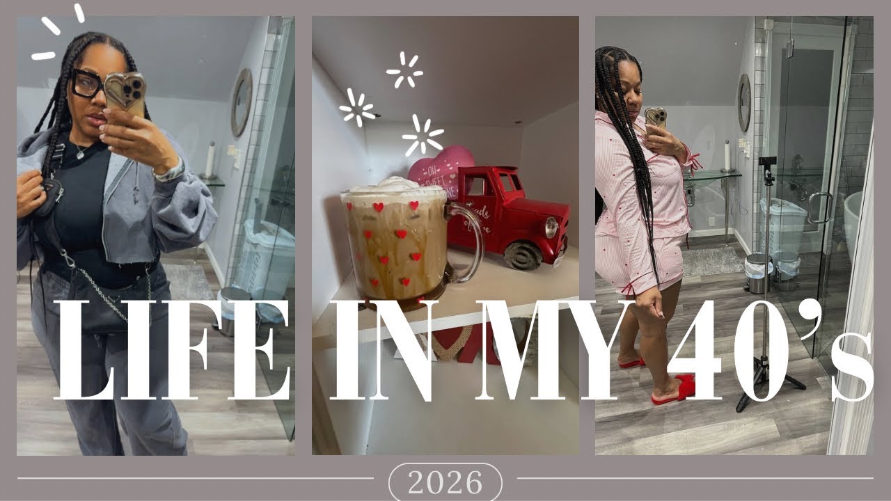 Life in my 40’s Vlog: Chit Chat + Soft Mornings + Gifting Myself 