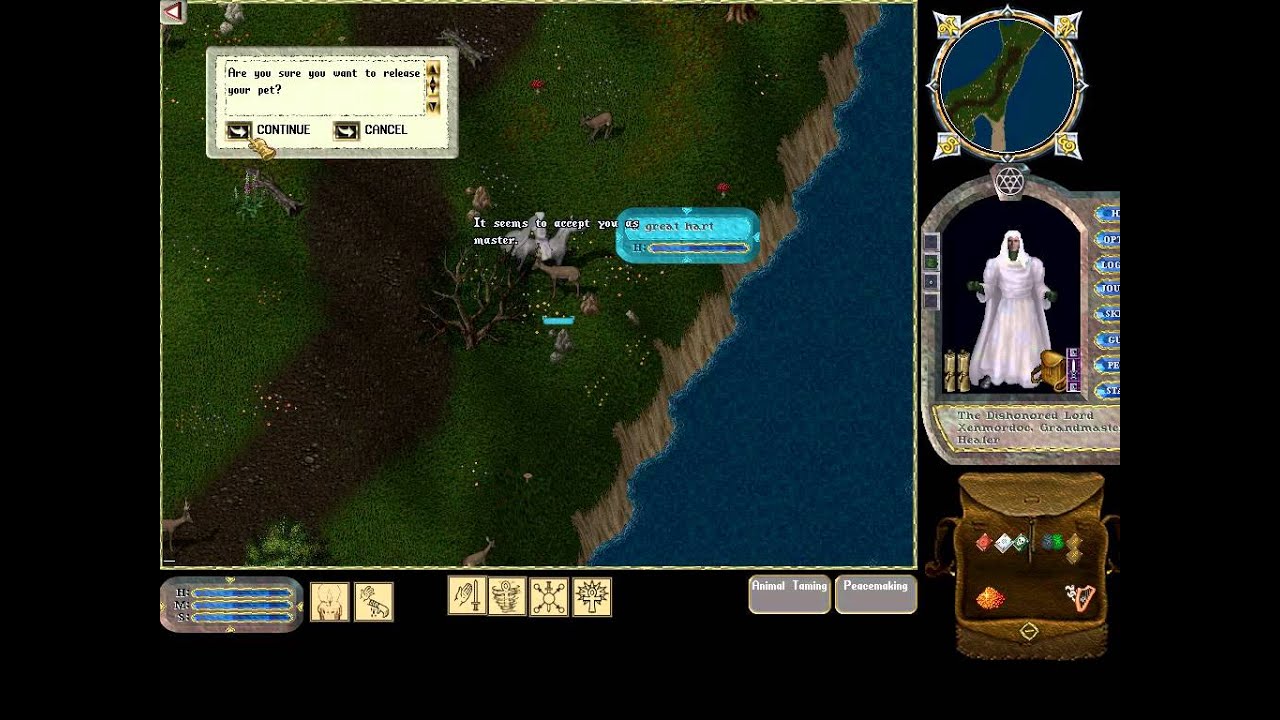Ultima Online - 147 - Tamer - Taming Great Harts