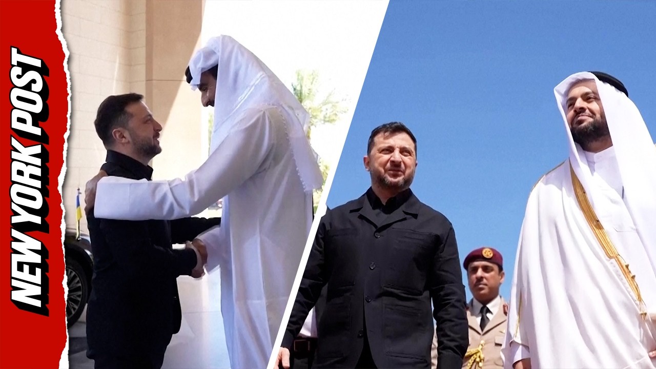 Niespodziewana wizyta Zełenskiego w Zjednoczonych Emiratach Arabskich i Katarze umacnia partnerst...