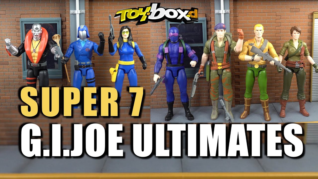 Review figuras G.I.Joe ULTIMATES - SUPER 7 - WAVE 1 y 2 GIジョー 特種部隊