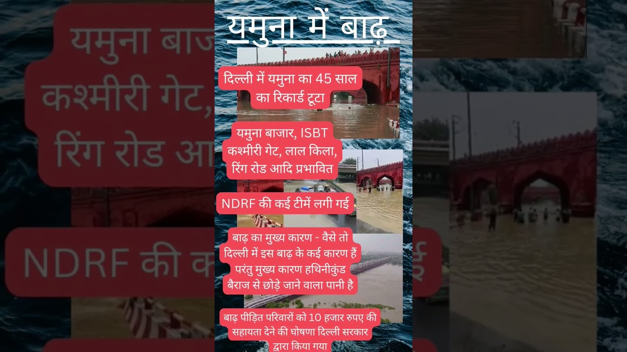 Unprecedented Delhi floods | delhi ncr rain  | yamuna flood