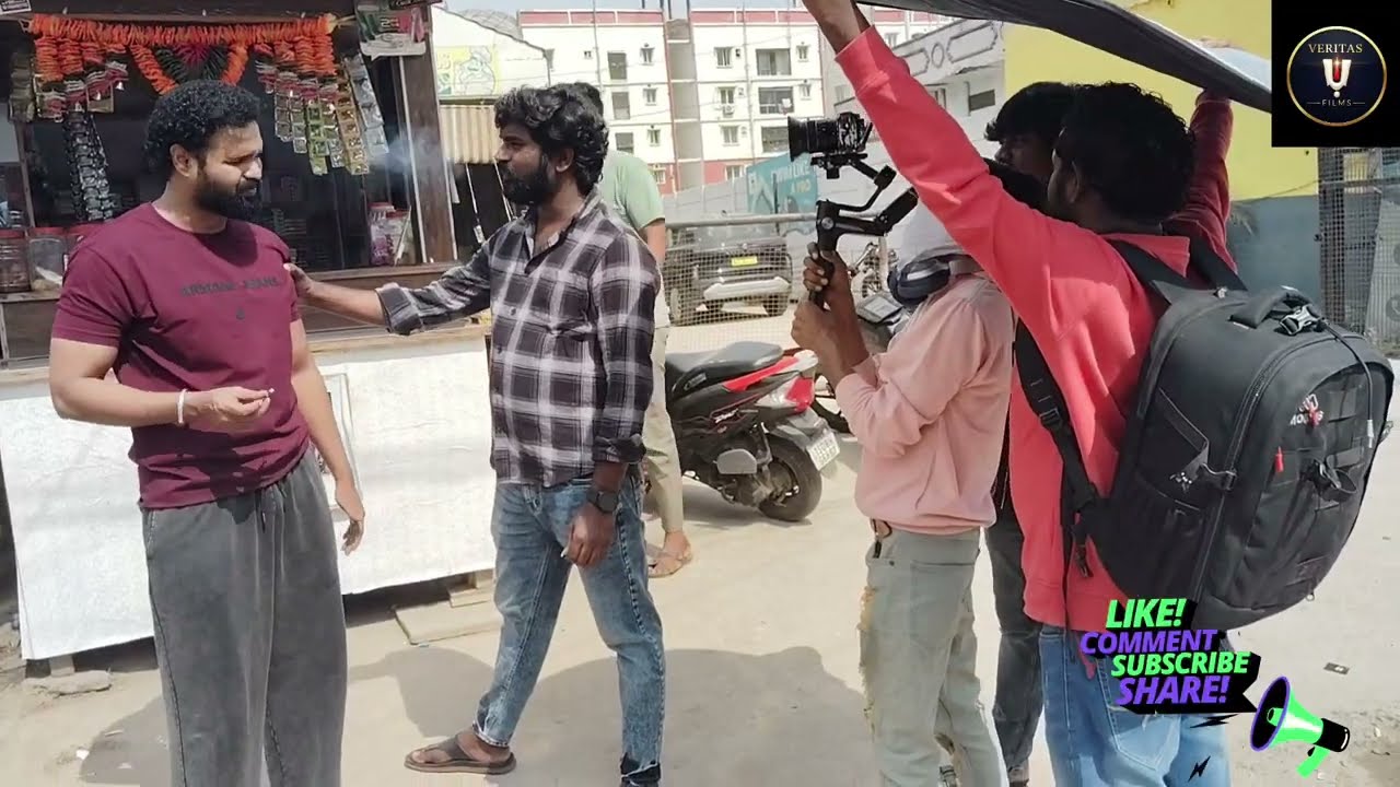 సెట్‌లో హీరోయిన్ హడావిడి! | Arya & Heroine Comedy | Behind The Scenes #thelazymillionaire 