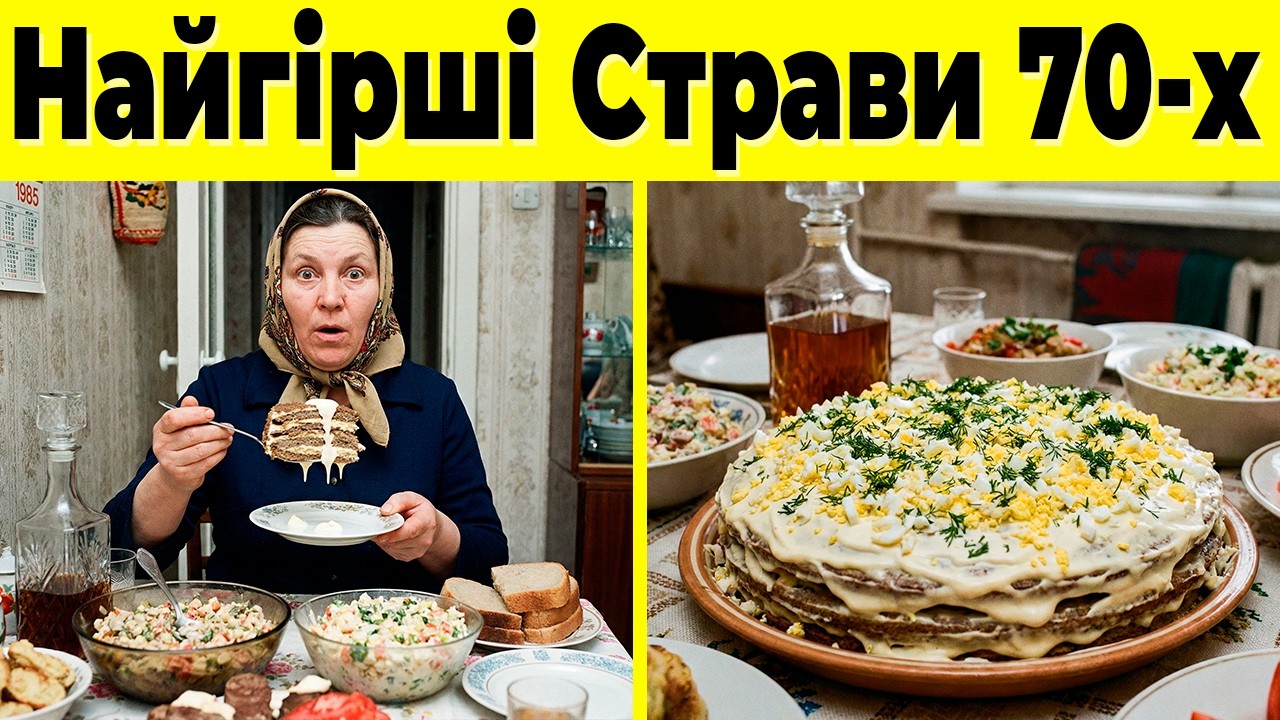 10 Самых Худших Украинксих Блюд. Вот Чем Кормили в 70-х!