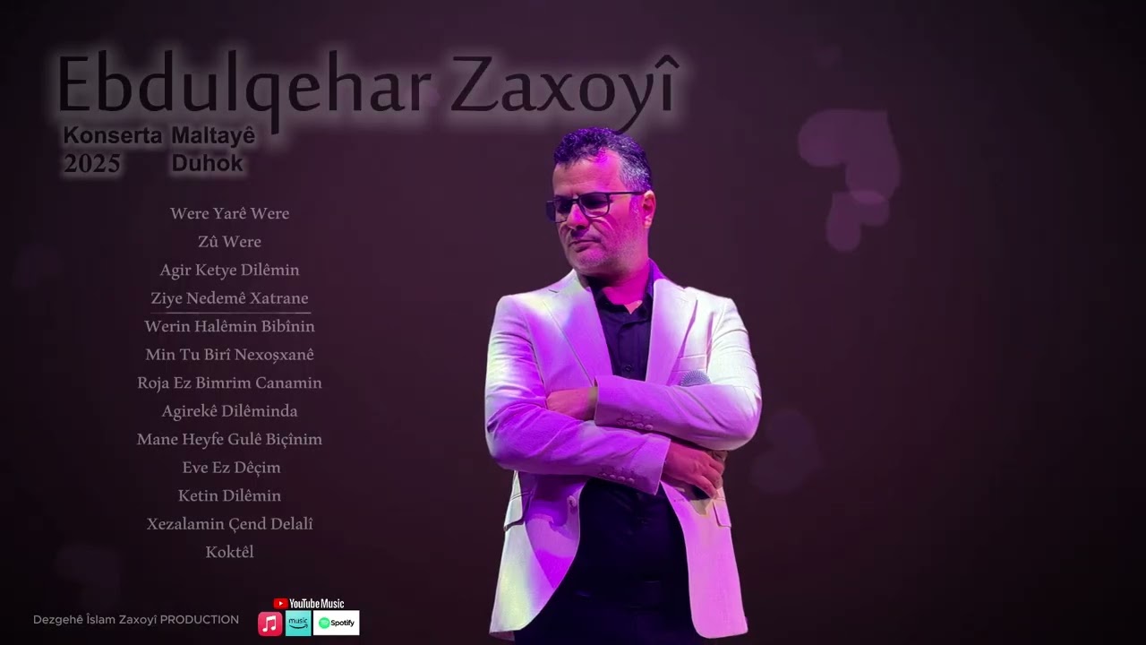 Ebdulqehar Zaxoyî - Ziye Nedemê Xatrane (Ahenga Maltayê) | عبدالقهار زاخوي - زيەنەدەمى خاترانه