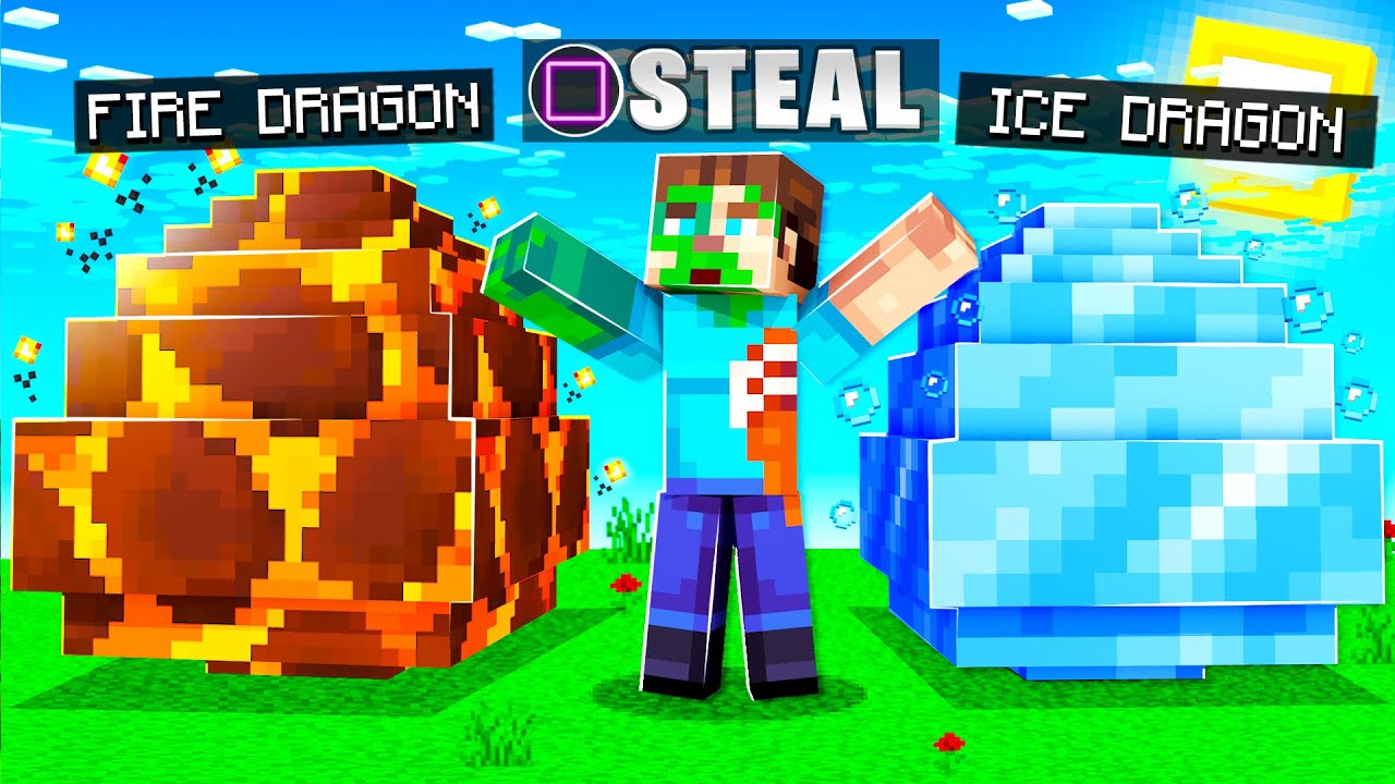 Я украл ЯЙЦА ДРАКОНА у своего ДРУГА в MINECRAFT!