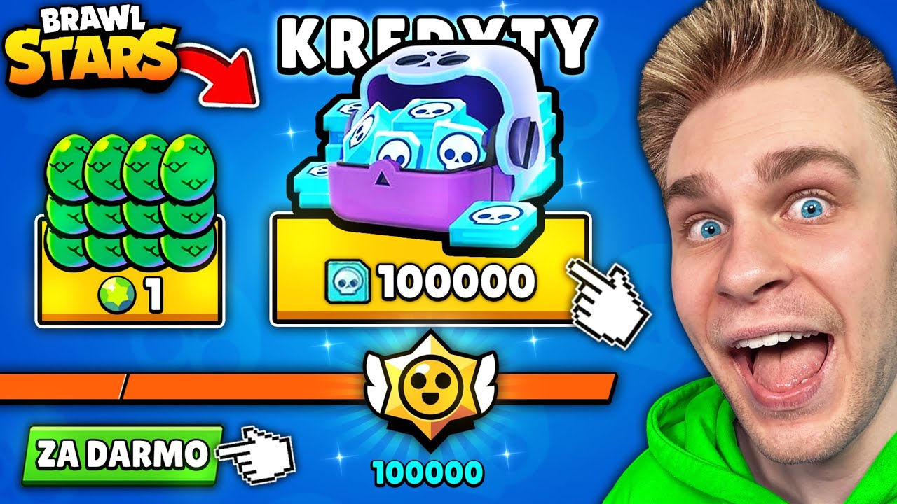 NOWY SPOSÓB ⚠️ by DOSTAWAĆ *KREDYTY* BEZ LIMITU (ZA DARMO) 🤑 *TO SERIO DZIAŁA* ✅ w Brawl Stars! 😱