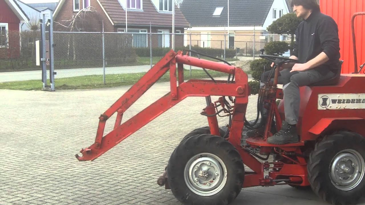 De eerste Weidemann: 40jaar oude Weidemann kniklader