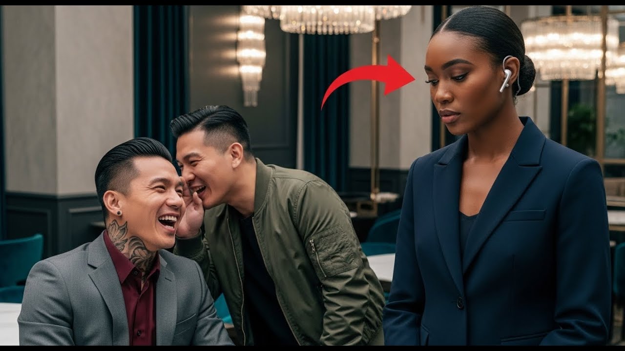 “The Korean Mafia Billionaire Mocked a Black Female Bodyguard — Then She Answered in Perfect Korean.