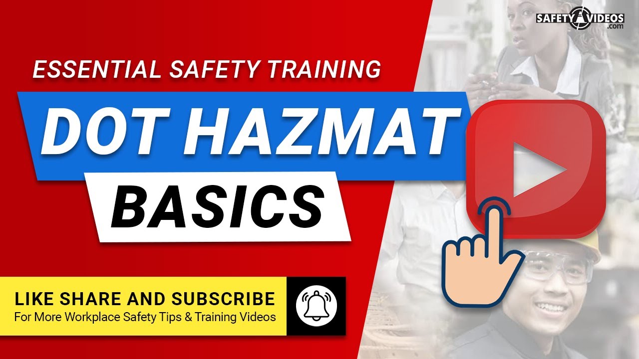 Основы DOT Hazmat – Базовый курс по технике безопасности от SafetyVideos.com