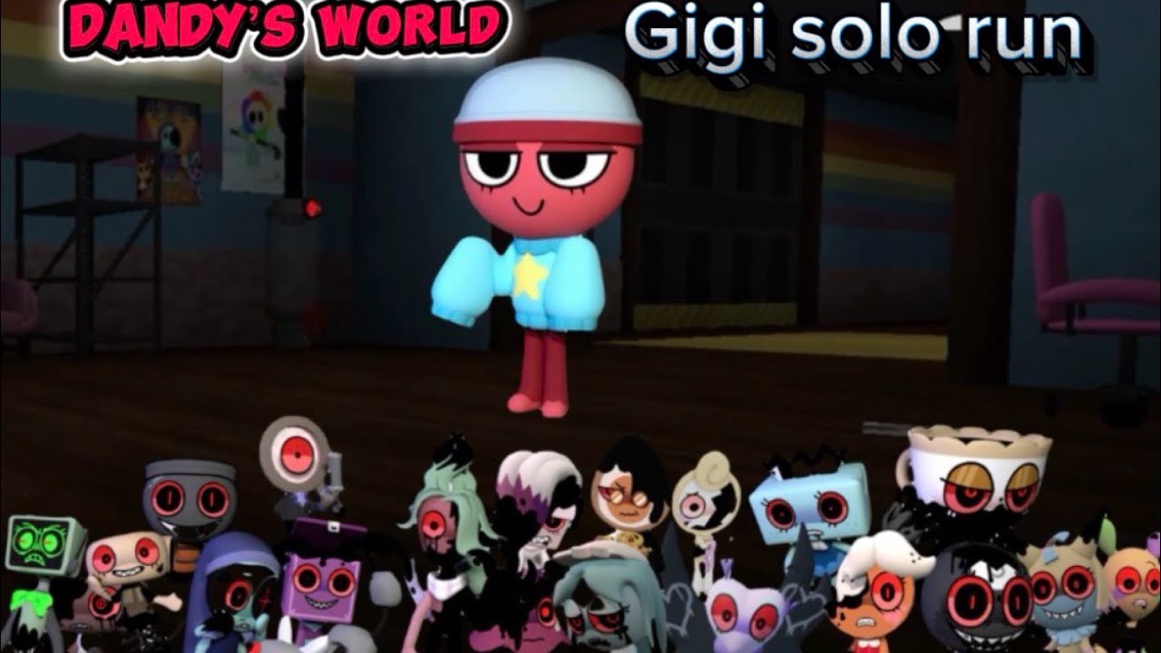 Dandy’s World Gigi Solo Run! Floor ten. (GONE WRONG)