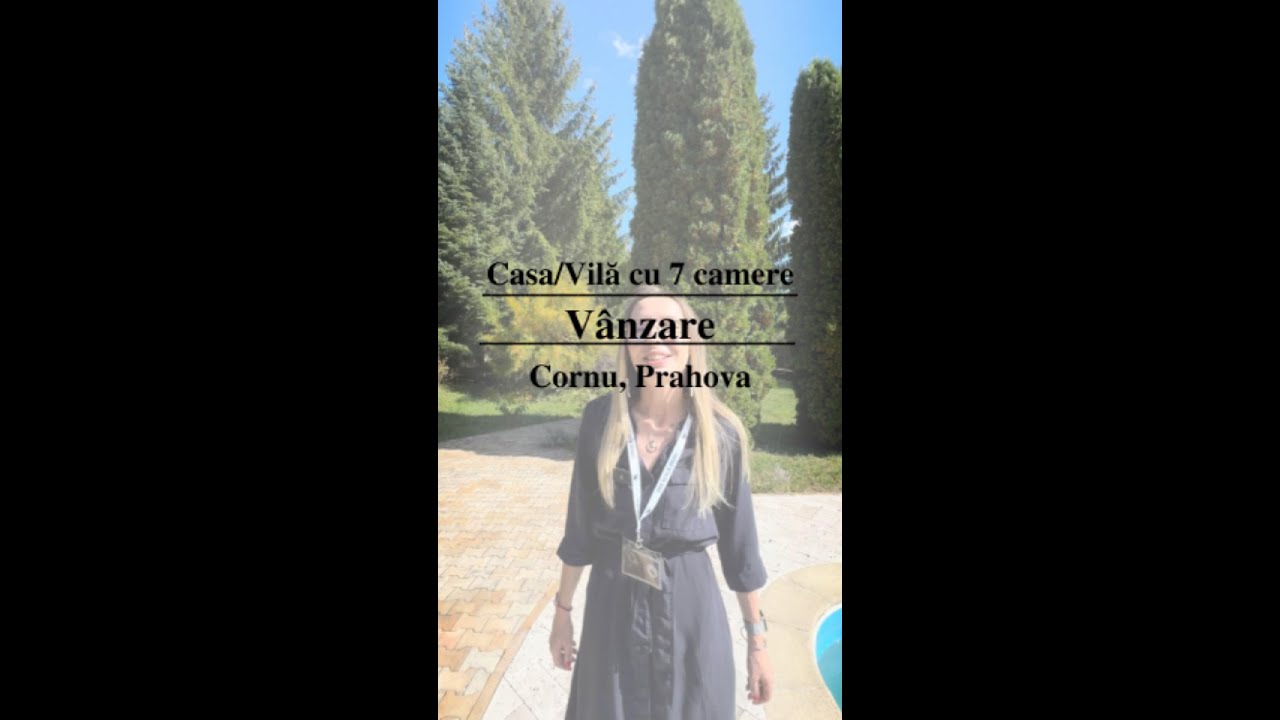 Vilă specială cu 7 camere de vanzare | Cornu, Prahova | COMISION 0%