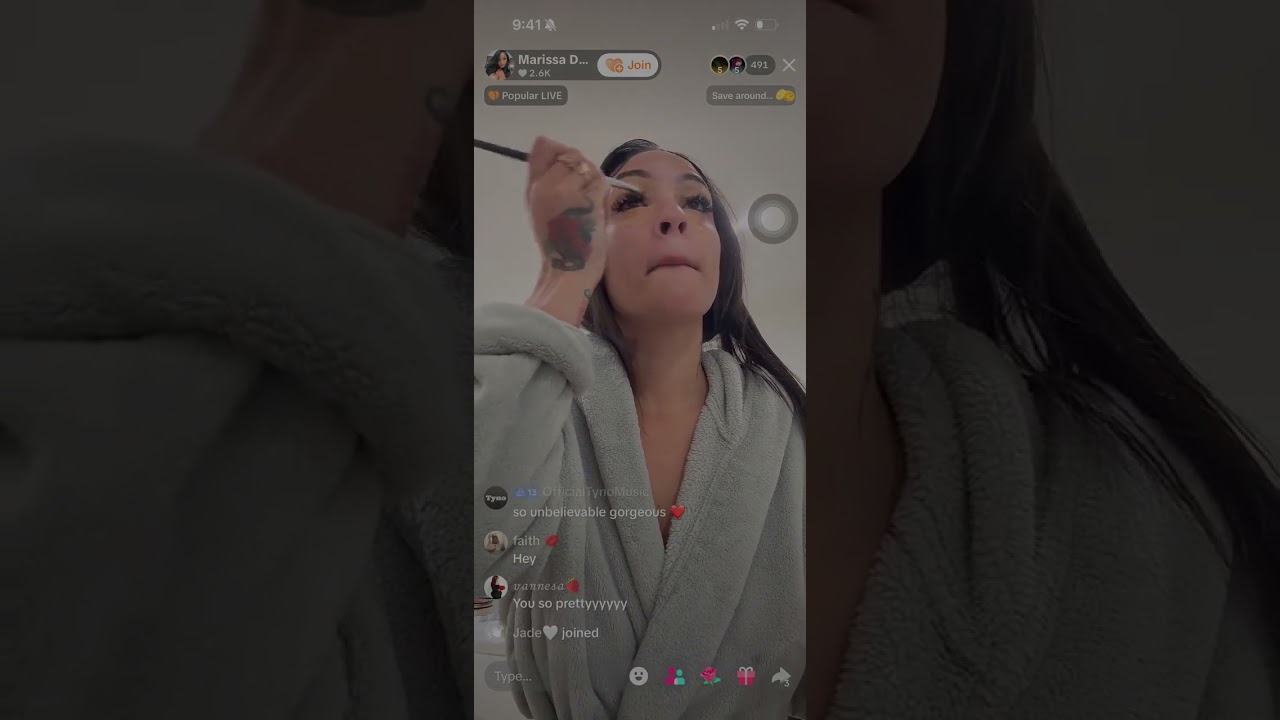 Mxrvssa TikTok live