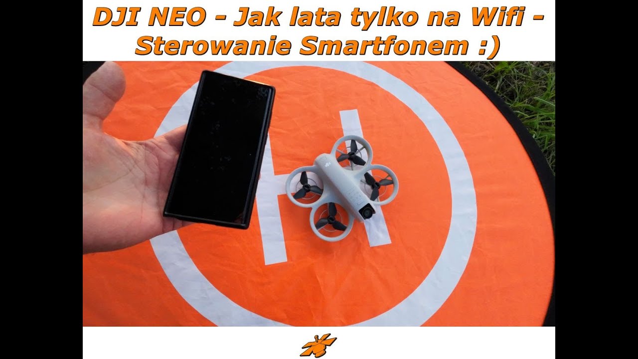 DJI NEO - Latamy na Smartfonie - Sterowanie WiFi - Test