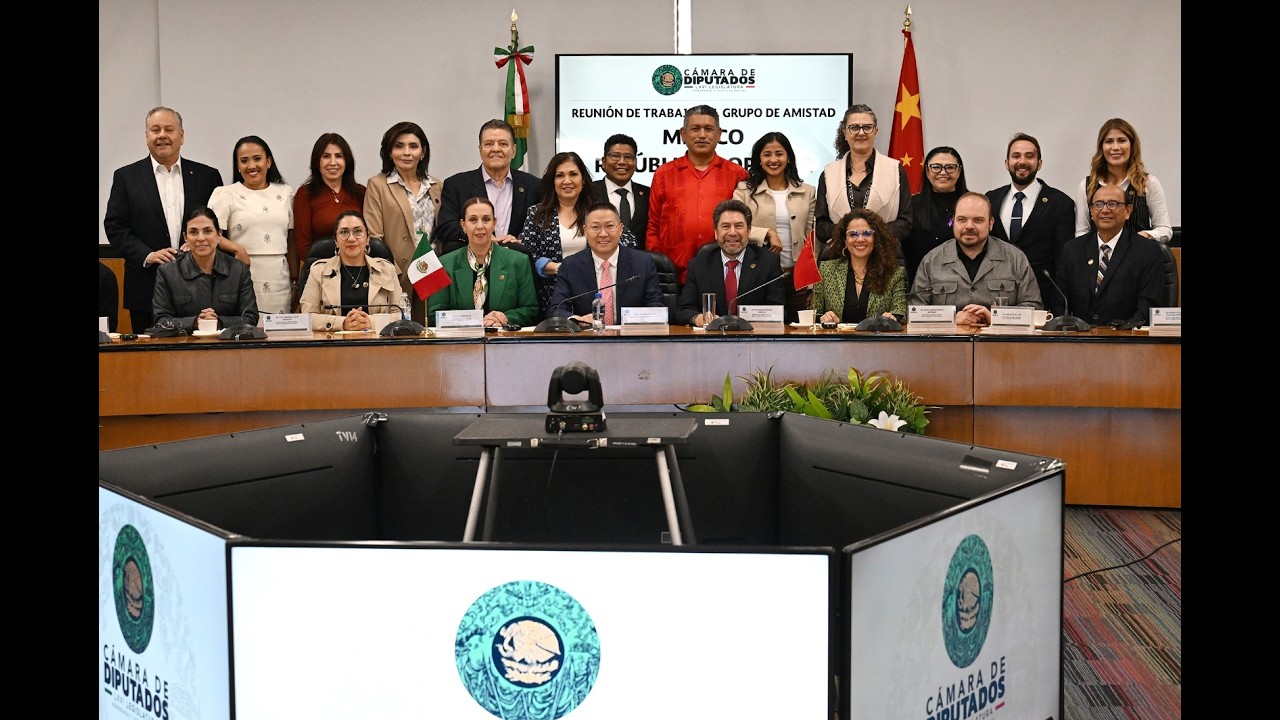 EN VIVO / Reunión del Grupo de Amistad México – República Popular China