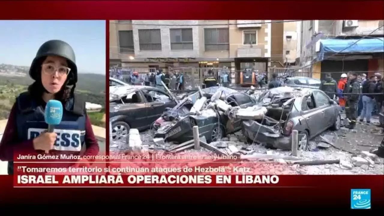 Israel anuncia que ampliará sus operaciones en Líbano • FRANCE 24 Español