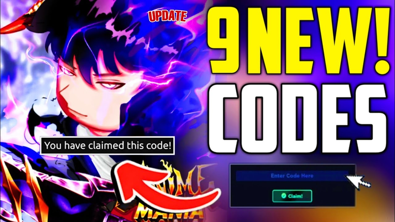 ALL *NEW* WORKING CODES ANIME MANIA ROBLOX CODES 2025 - ANIME MANIA CODES