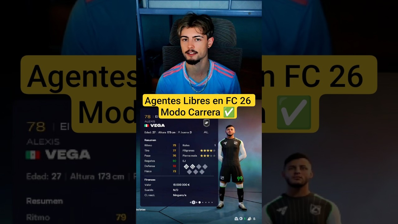 Agentes Libres en FC 26 Modo Carrera ✅