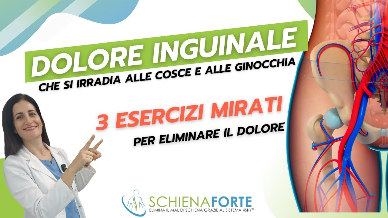 Dolore all'inguine: ecco le cause e come risolverlo (3 SEMPLICI ESERCIZI)