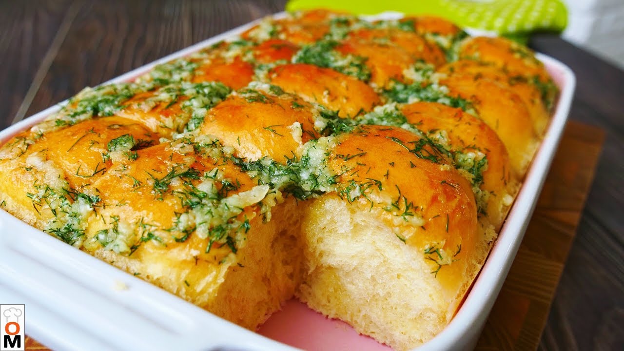 Пампушки с Чесноком Воздушные как ПУХ