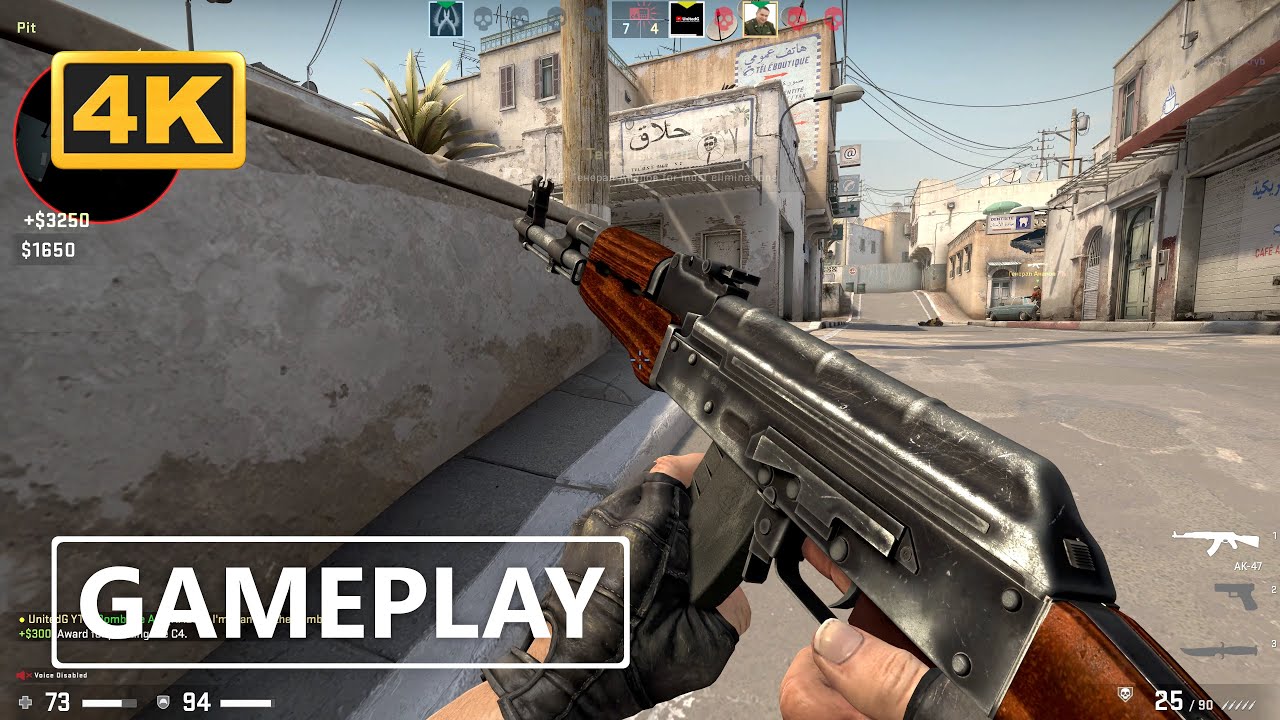 CS:GO Gameplay 4K (No Commentary)