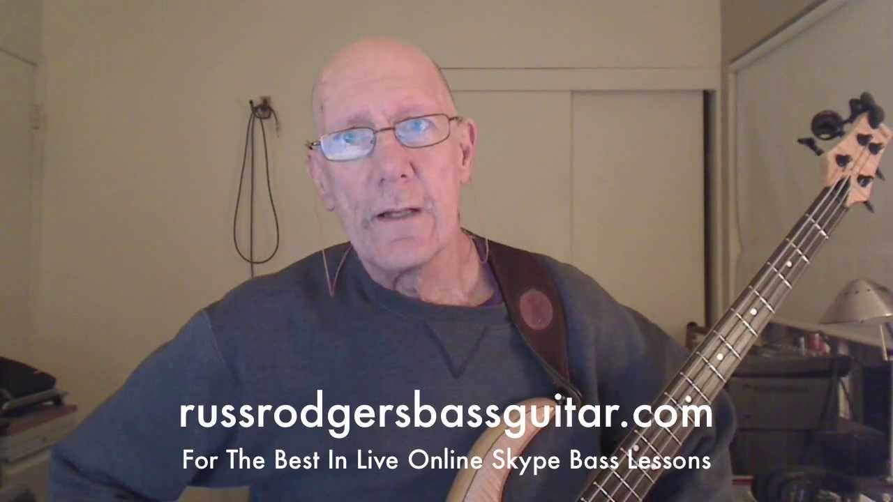 Online Skype Bass Lessons Testimonial For Russ Rodgers Bass Guitar Instruction