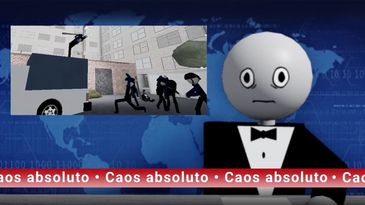 Este JUEGO de ROBLOX es super CAOTICO
