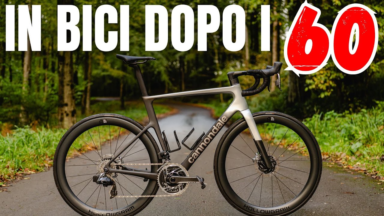In bici a 60 anni