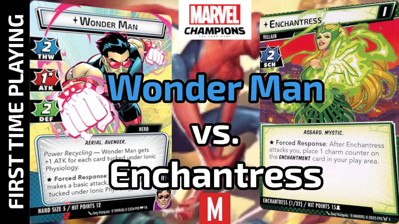 First Time Playing Wonder Man #marvelchampions
