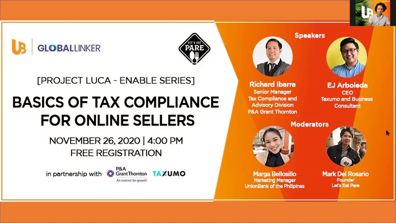 Tax Compliance for Online Sellers with P&A Grant Thornton & Taxumo