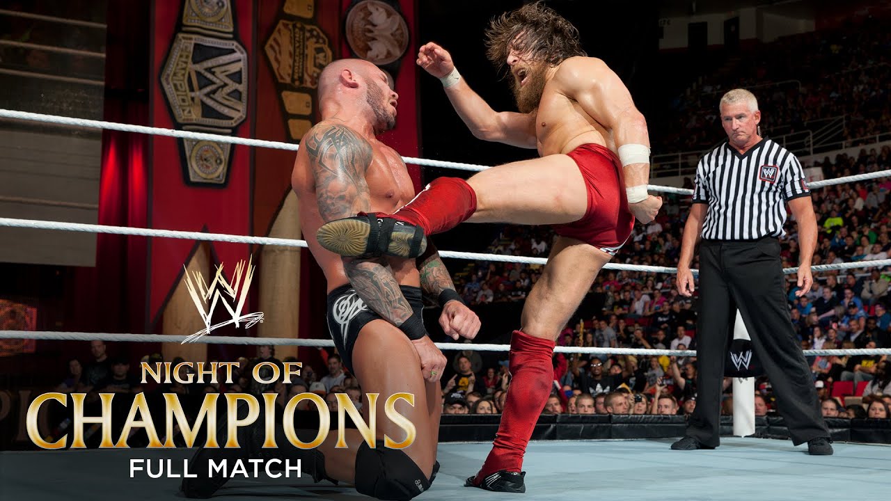 ПОЛНЫЙ МАТЧ: Ортон против Брайана – Матч за титул WWE: WWE Night of Champions 2013