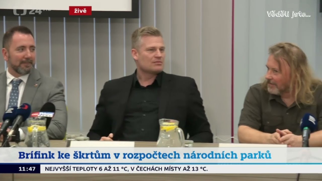 Budou se odvolávat ředitelé parků? Ministr Červený a Filip Turek k budoucnosti NP