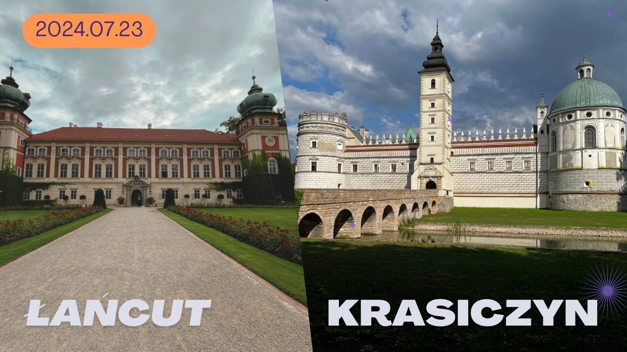 Zamki w Łańcucie i Krasiczynie -  po drodze