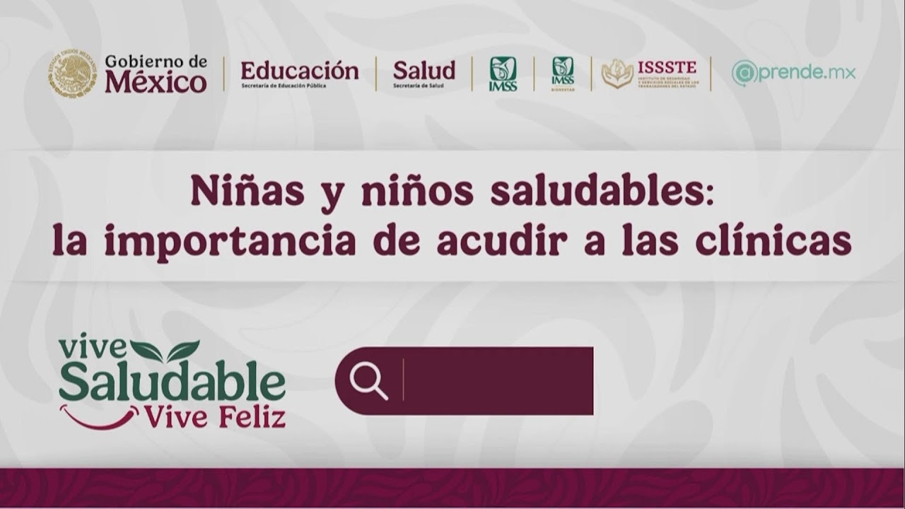 Niñas y niños saludables: la importancia de acudir a las clínicas