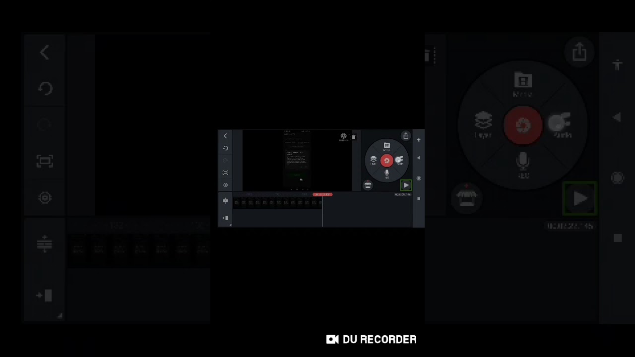 Kinemaster part 2 how to add background music and effect any video with TalkBack using kinemaster