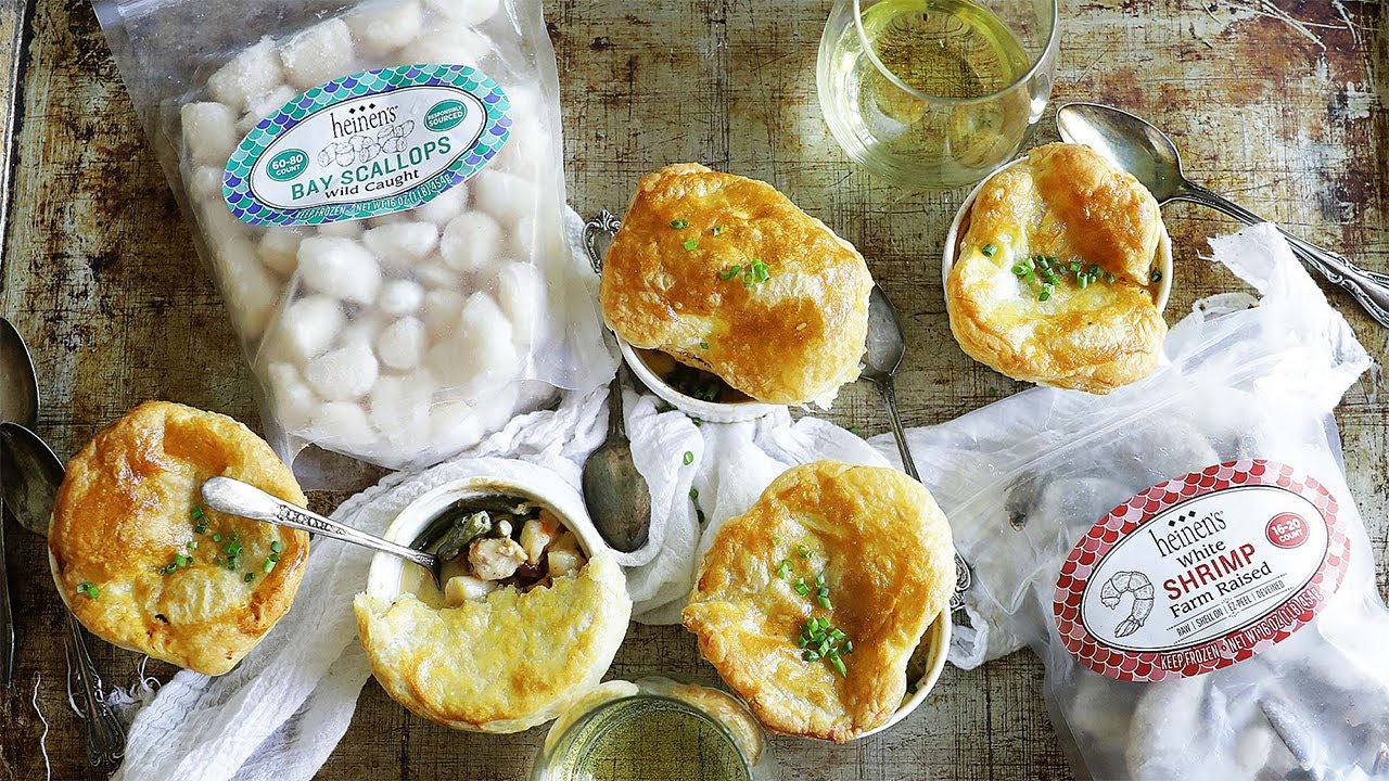 Mini Seafood Pot Pies