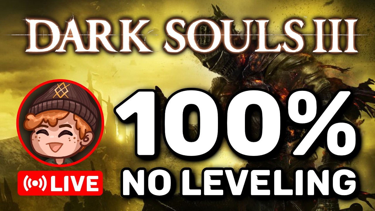 Can I 100% Dark Souls 3 WITHOUT LEVELING? | DLC TIME