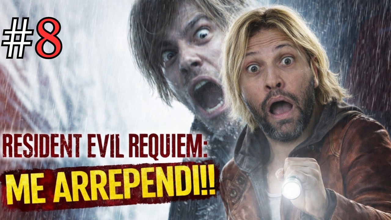 RESIDENT EVIL REQUIEM: Comecei a Série e Já Me Arrependi 😭💀 !comandos