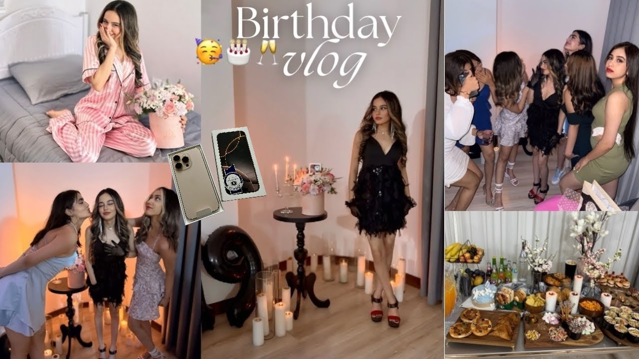 ولاگ تولد 19سالگیم🎉🥂|🎂Birthday vlog