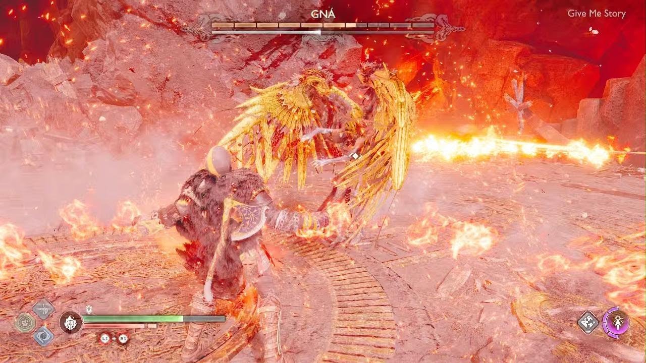 God of War Ragnarök Gna Boss Fight