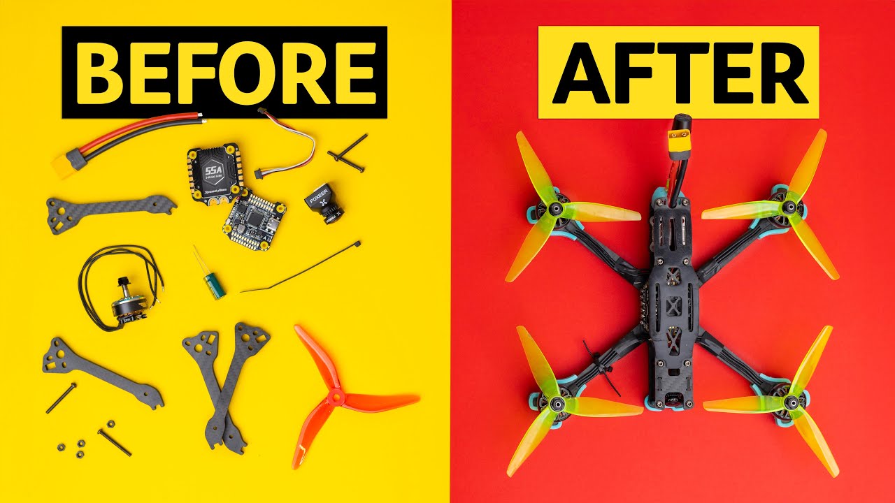 The Easiest FPV Drone Build Tutorial You'll Ever Watch