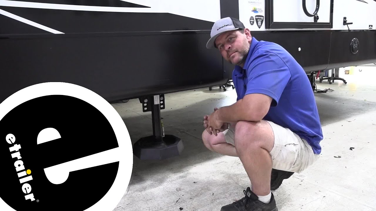 etrailer | SnapPad 5th Wheel Jack Stand Pads Installation - 2020 Jayco Seismic 5W Toy Hauler