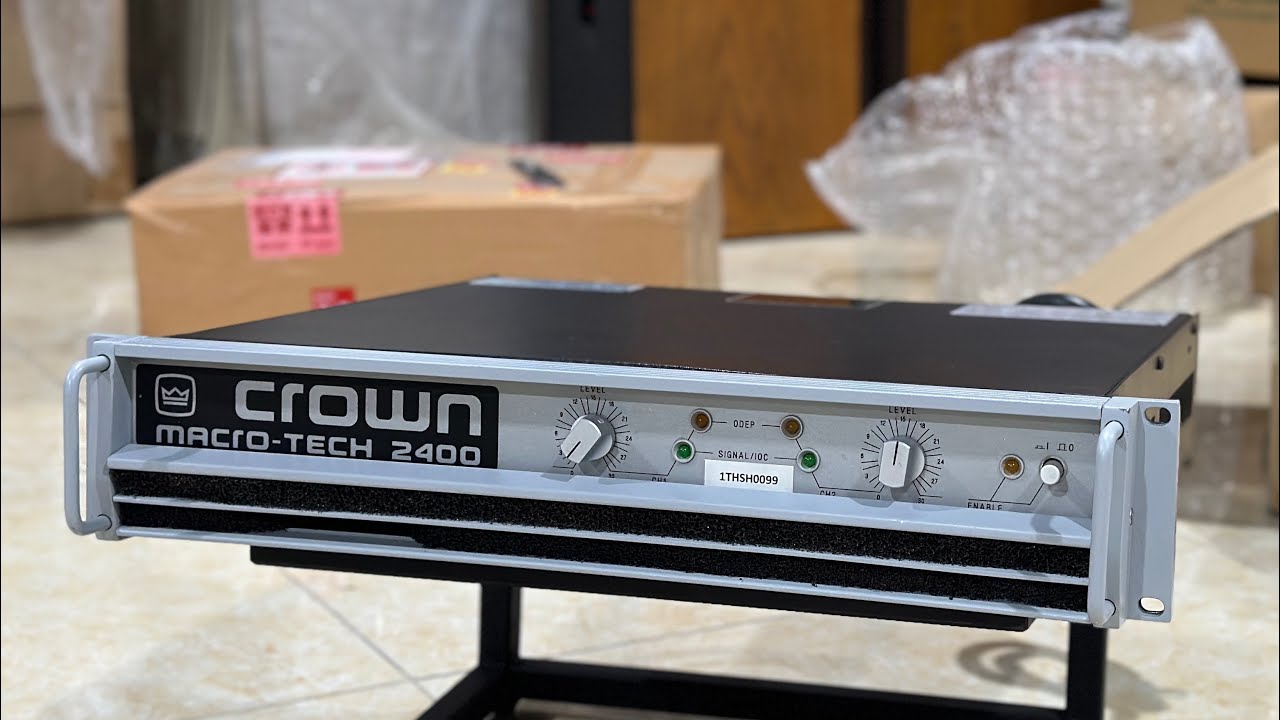 ĐẨY CROWN 2400 bản 220V mỹ về đẹp xuất sắc