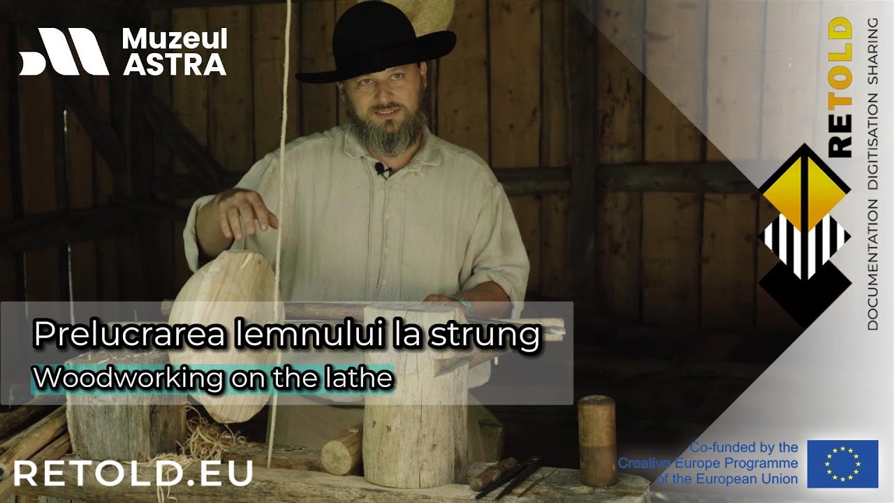 Prelucrarea lemnului la strung / Woodworking on the lathe