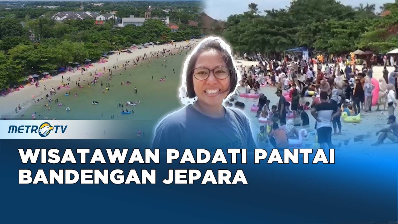 Pantai Bandengan Pikat Ribuan Pengunjung