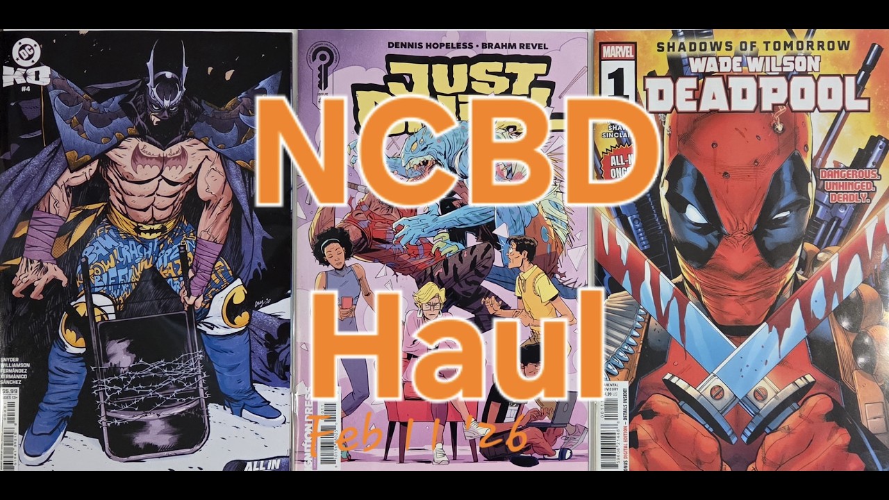 New Comic Book Day Haul DC K.O. to Deadpool