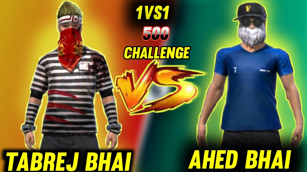 sunga gamer, Tabrej bhai vs Dadagiri Abdu ahed bhai 1vs1custom video 500 rupees challenge # FreeFire
