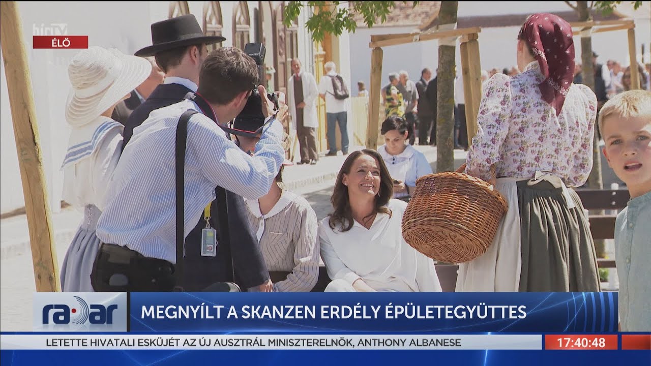Radar - Megny&iacute;lt a Skanzen Erd&eacute;ly &eacute;p&uuml;letegy&uuml;ttes (2022-05-23) - H&Iacute;R TV