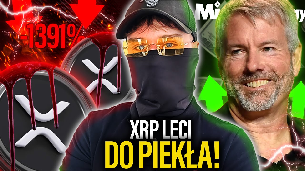 🚨 To KONIEC XRP! Ripple LECI do PIEKŁA! Microstrategy SPRZEDAJE swoje BTC!
