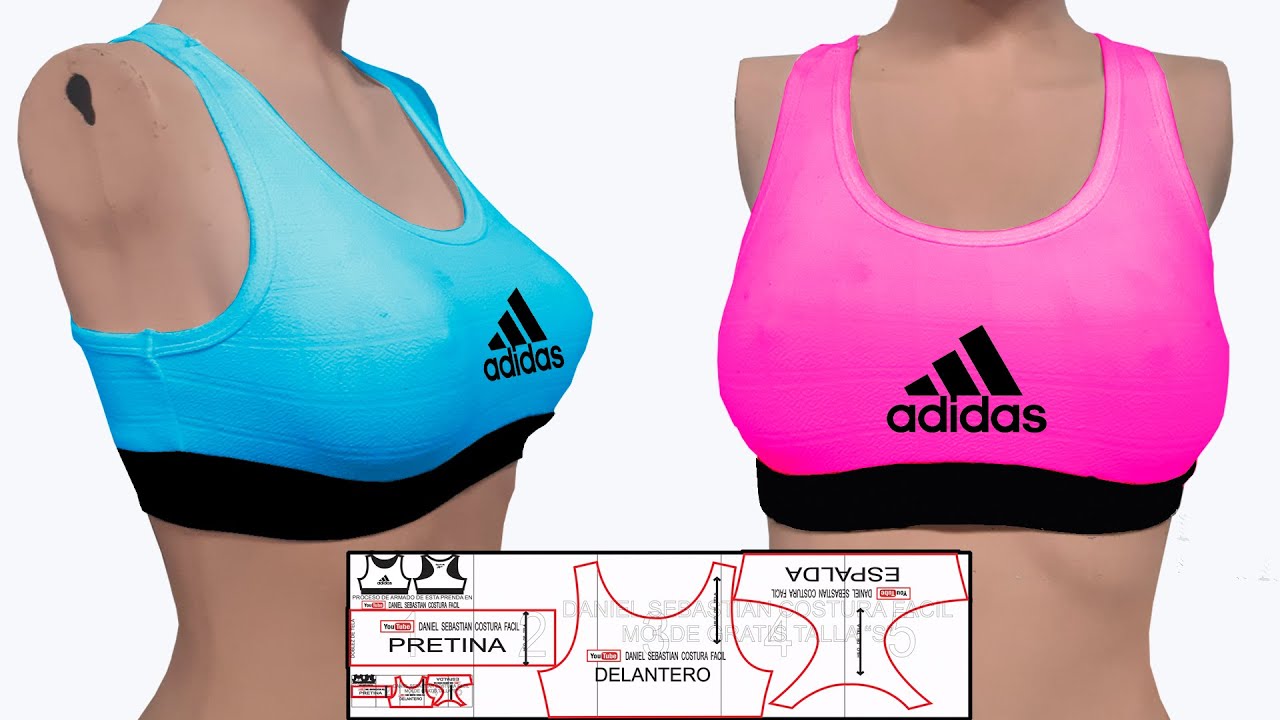 TOP DEPORTIVO - MOLDE GRATIS TALLA 